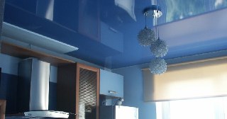 Натяжной потолок на кухню Североуральск, цена от 6447 руб.