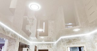 Натяжной ПВХ потолок Североуральск, цена от 2156 руб.